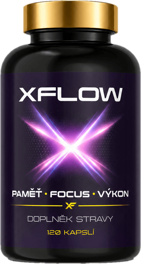 XFlow Focus — 120 vegan capsule bottle